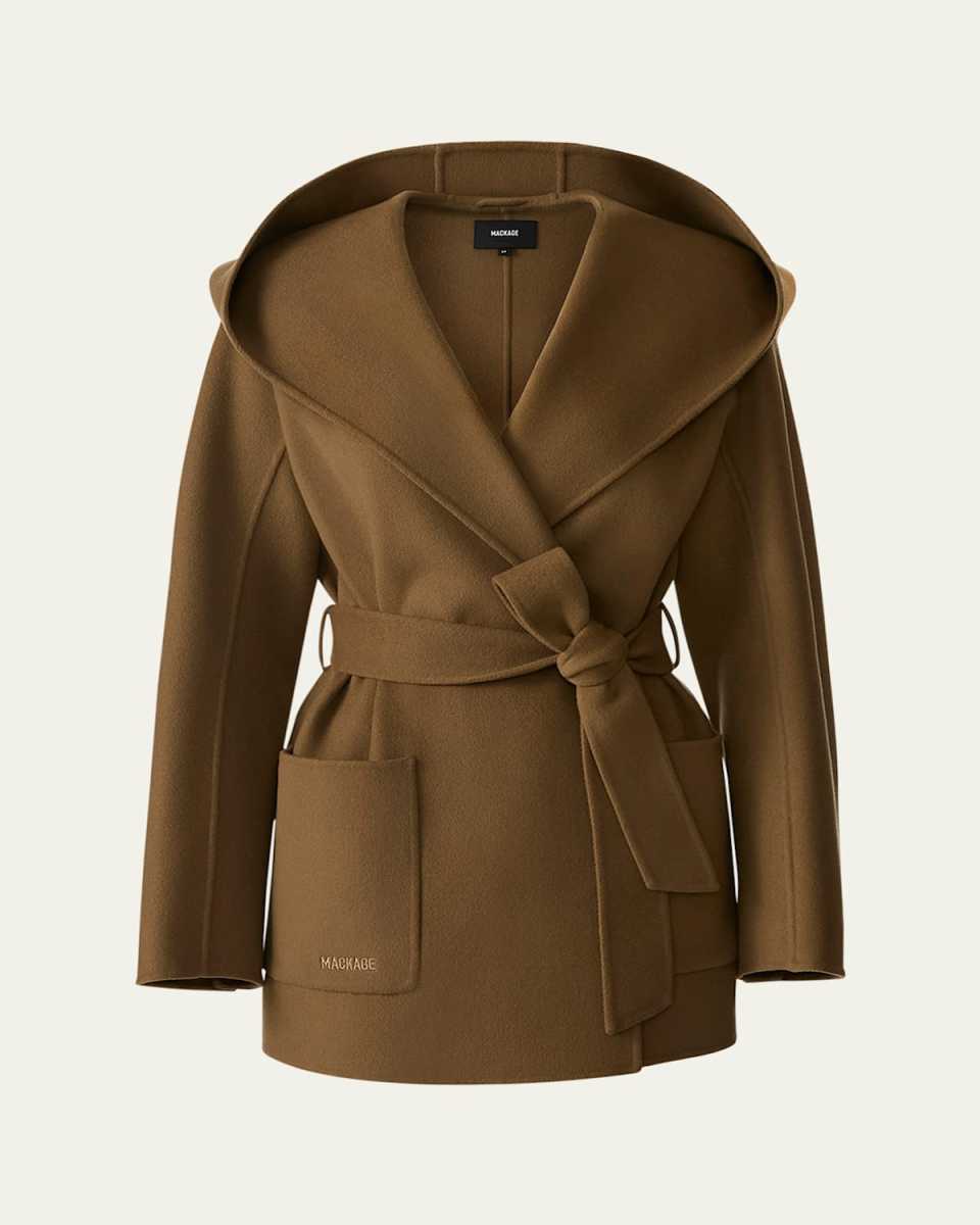 Paya Double-Face Wool Wrap Coat